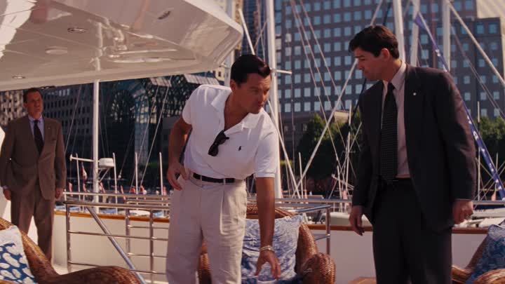 Screenshot Of The Wolf of Wall Street (2013) Hindi Dubbed Movie